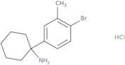 1-(4-Bromo-3-methylphenyl)cyclohexan-1-amine hydrochloride