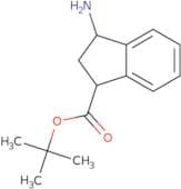 tert-Butyl 3-amino-2,3-dihydro-1H-indene-1-carboxylate