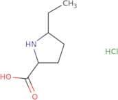 5-Ethylpyrrolidine-2-carboxylic acid hydrochloride