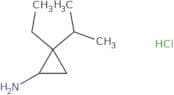 2-Ethyl-2-(propan-2-yl)cyclopropan-1-amine hydrochloride
