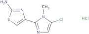 4-(5-Chloro-1-methyl-1H-imidazol-2-yl)-1,3-thiazol-2-amine hydrochloride