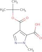4-[(tert-Butoxy)carbonyl]-1-methyl-1H-pyrazole-5-carboxylic acid