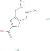 4,5-Bis[(methylamino)methyl]thiophene-2-carboxylic acid dihydrochloride