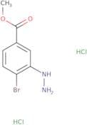 Methyl 4-bromo-3-hydrazinylbenzoate dihydrochloride