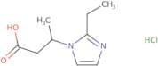 3-(2-Ethyl-1H-imidazol-1-yl)butanoic acid hydrochloride