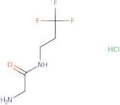 2-Amino-N-(3,3,3-trifluoropropyl)acetamide hydrochloride