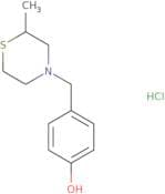 4-[(2-Methylthiomorpholin-4-yl)methyl]phenol hydrochloride