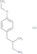 3-(4-Ethoxyphenyl)-2-methylpropan-1-amine hydrochloride