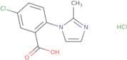 5-Chloro-2-(2-methyl-1H-imidazol-1-yl)benzoic acid hydrochloride