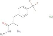 3-Amino-N-methyl-2-{[4-(trifluoromethyl)phenyl]methyl}propanamide hydrochloride