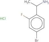 1-(4-bromo-2-fluorophenyl)ethan-1-amine hydrochloride