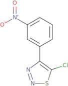 5-Chloro-4-(3-nitrophenyl)-1,2,3-thiadiazole