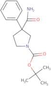 tert-Butyl 3-carbamoyl-3-phenylpyrrolidine-1-carboxylate