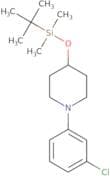 4-[(tert-Butyldimethylsilyl)oxy]-1-(3-chlorophenyl)piperidine