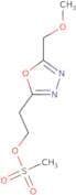 2-[5-(Methoxymethyl)-1,3,4-oxadiazol-2-yl]ethyl methanesulfonate