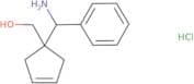{1-[Amino(phenyl)methyl]cyclopent-3-en-1-yl}methanol hydrochloride