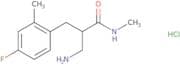 3-Amino-2-[(4-fluoro-2-methylphenyl)methyl]-N-methylpropanamide hydrochloride
