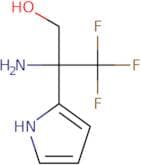 2-Amino-3,3,3-trifluoro-2-(1H-pyrrol-2-yl)propan-1-ol