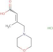 3-Methyl-4-(morpholin-4-yl)but-2-enoic acid hydrochloride