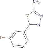 5-(3-Fluorophenyl)-1,3,4-thiadiazol-2-amine