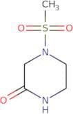 4-Methanesulfonylpiperazin-2-one