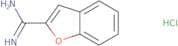 1-Benzofuran-2-carboximidamide hydrochloride