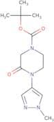 tert-Butyl 4-(1-methyl-1H-pyrazol-4-yl)-3-oxopiperazine-1-carboxylate