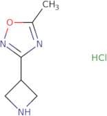 3-(Azetidin-3-yl)-5-methyl-1,2,4-oxadiazole hydrochloride