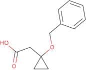 2-[1-(Benzyloxy)cyclopropyl]acetic acid