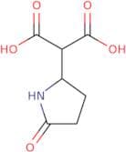 2-(5-Oxopyrrolidin-2-yl)propanedioic acid