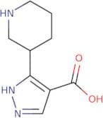 3-(Piperidin-3-yl)-1H-pyrazole-4-carboxylic acid