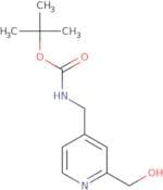 tert-Butyl N-{[2-(hydroxymethyl)pyridin-4-yl]methyl}carbamate