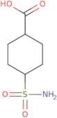 4-Sulfamoylcyclohexane-1-carboxylic acid
