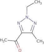 1-(2-Ethyl-5-methyl-2H-1,2,3-triazol-4-yl)ethan-1-one