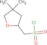(4,4-Dimethyloxolan-2-yl)methanesulfonyl chloride