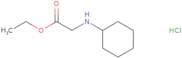 Ethyl 2-(cyclohexylamino)acetate hydrochloride
