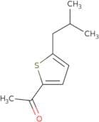 1-[5-(2-Methylpropyl)thiophen-2-yl]ethan-1-one