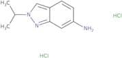 2-(Propan-2-yl)-2,6-dihydro-1H-indazol-6-imine dihydrochloride