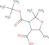 3-[(tert-Butoxy)carbonyl]-2,2,5-trimethyl-1,3-oxazolidine-4-carboxylic acid