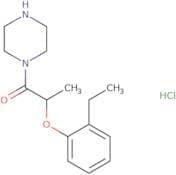 2-(2-Ethylphenoxy)-1-(piperazin-1-yl)propan-1-one hydrochloride