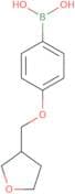 [4-(Oxolan-3-ylmethoxy)phenyl]boronic acid
