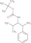 tert-Butyl N-(1-amino-3-methyl-1-phenylbutan-2-yl)carbamate