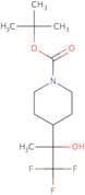 tert-Butyl 4-(1,1,1-trifluoro-2-hydroxypropan-2-yl)piperidine-1-carboxylate