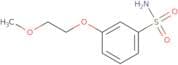 3-(2-Methoxyethoxy)benzene-1-sulfonamide