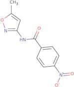 N-(5-methylisoxazol-3-yl)(4-nitrophenyl)formamide