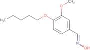 N-{[3-Methoxy-4-(pentyloxy)phenyl]methylidene}hydroxylamine