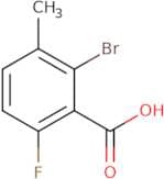 2-Bromo-6-fluoro-3-methylbenzoic acid