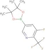3-Fluoro-5-(tetramethyl-1,3,2-dioxaborolan-2-yl)-2-(trifluoromethyl)pyridine