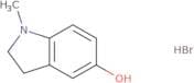 1-Methyl-2,3-dihydro-1H-indol-5-ol hydrobromide