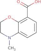 4-Methyl-3,4-dihydro-2H-benzo[b][1,4]oxazine-8-carboxylic acid